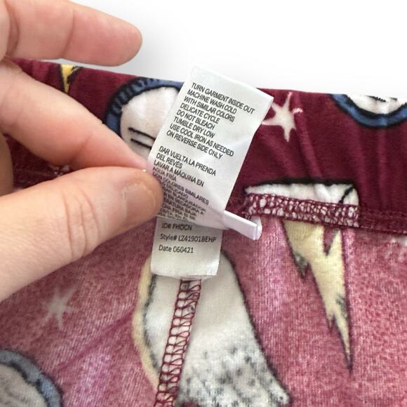 Harry Potter Wizarding World Soft Pajama Pants Women's Size M (8/10) Hogwarts - Picture 4 of 9